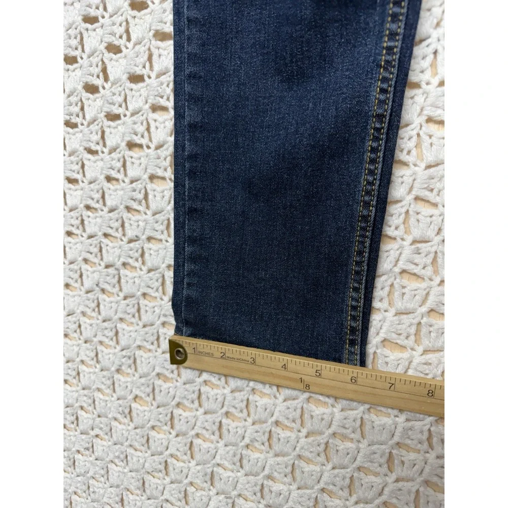 Wonder Nation Jean Girls Size 8 Slim Blue Denim Adjustable Waist Relaxed NWT